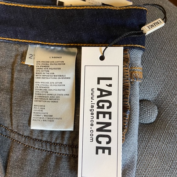 L’AGENCE Marguerite Skinny High Rise jeans - Picture 6 of 9
